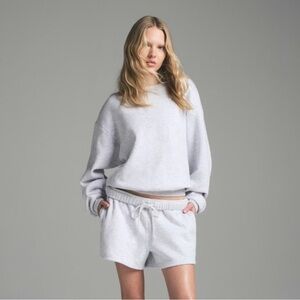 SKIMS Cotton Fleece Classic Crewneck